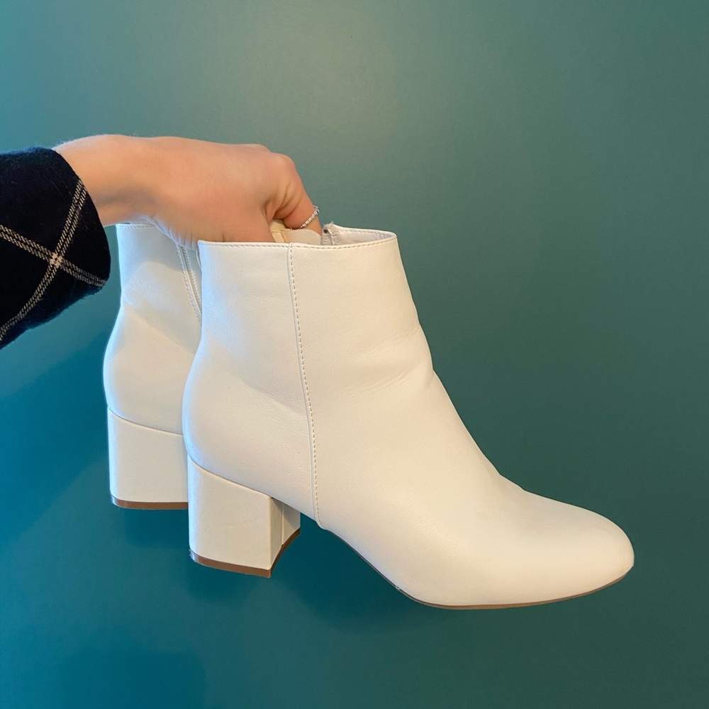 White Booties